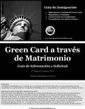Green Card Matrimonio Cover