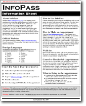 Información InfoPass